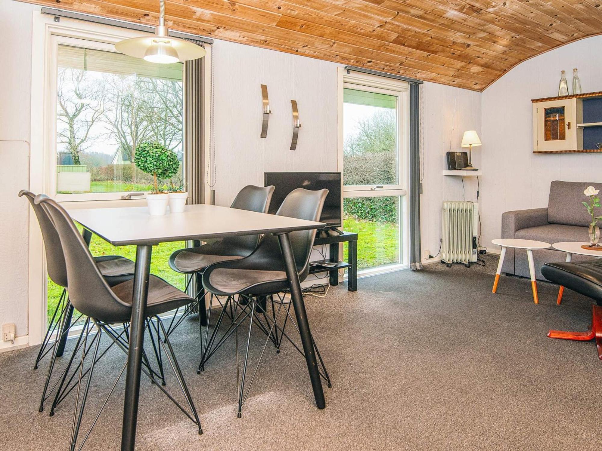 4 Person Holiday Home In Grindsted Tofterup Extérieur photo
